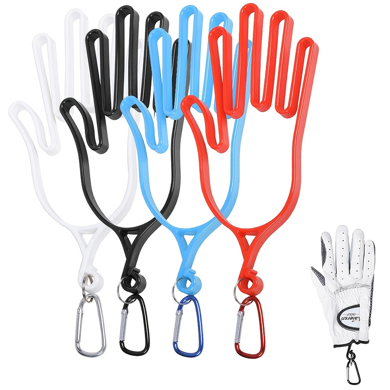 Golf Gloves - 2 Adet Karabinalı Golf Eldiveni Tutucu