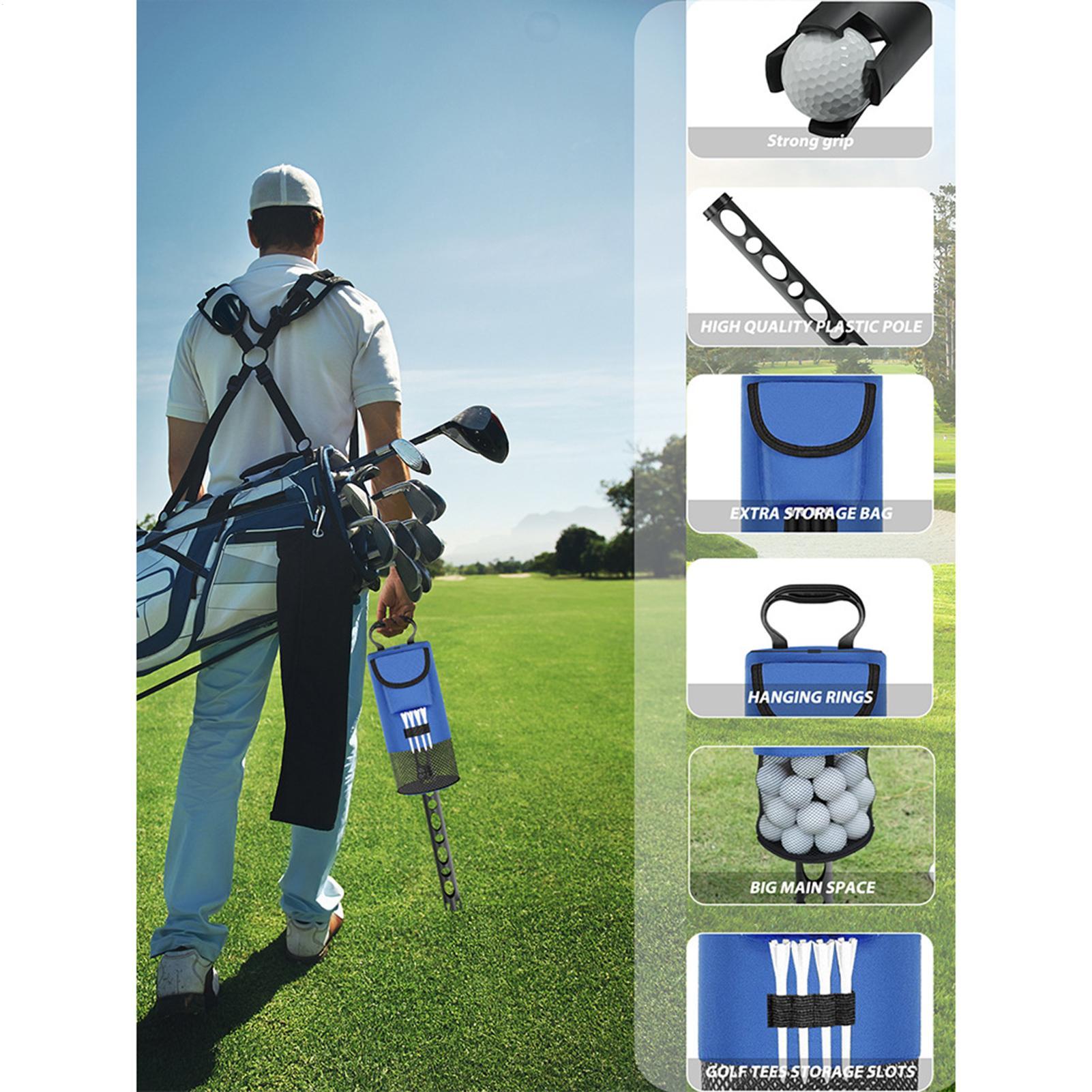 Golf Bag - Golf topları için tüylü çanta çıkarılabilir