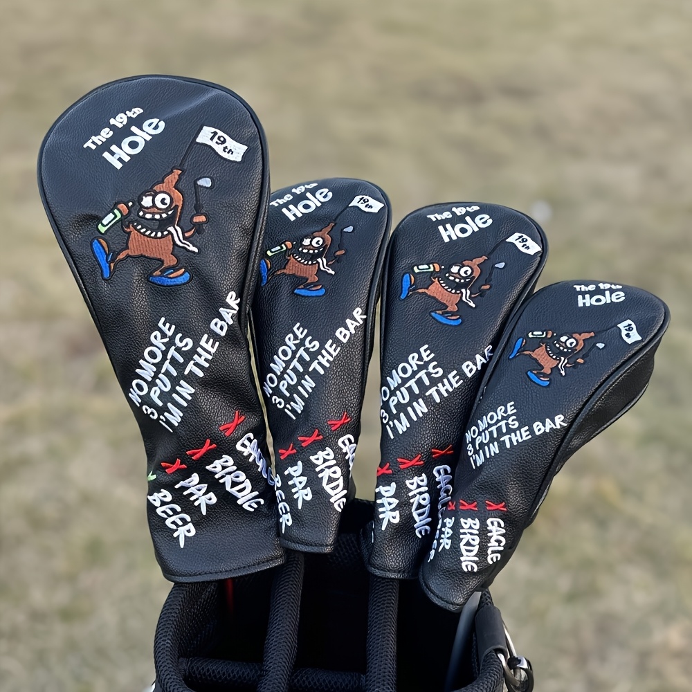 Golf Driver - 1 adet/4 adet Karikatür Korsan Desenli