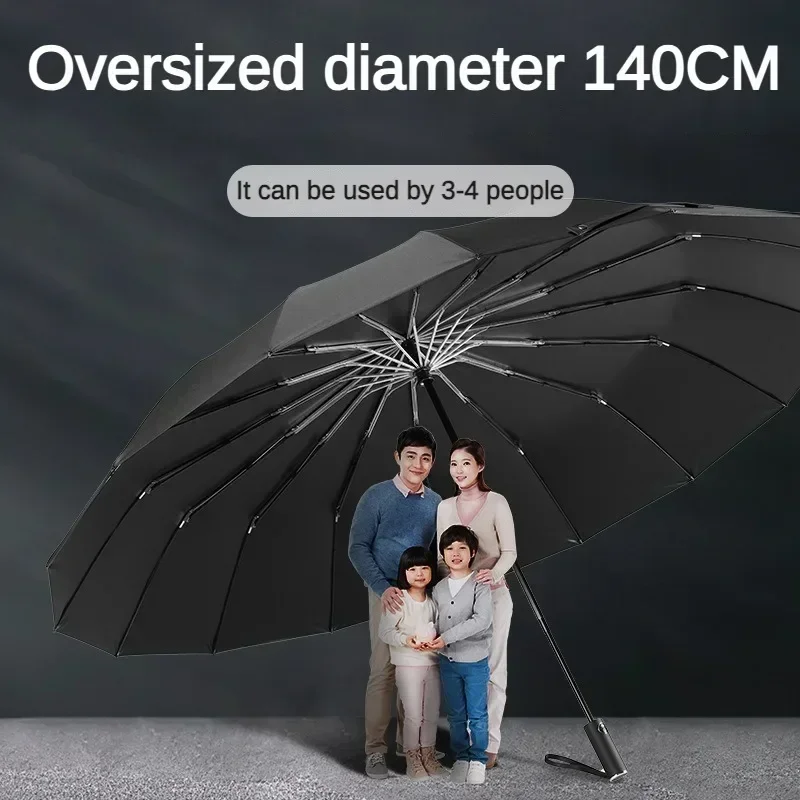 Super Large 140CM Automatic Fo - Golf Umbrella Large incelemesi ve fiyatı