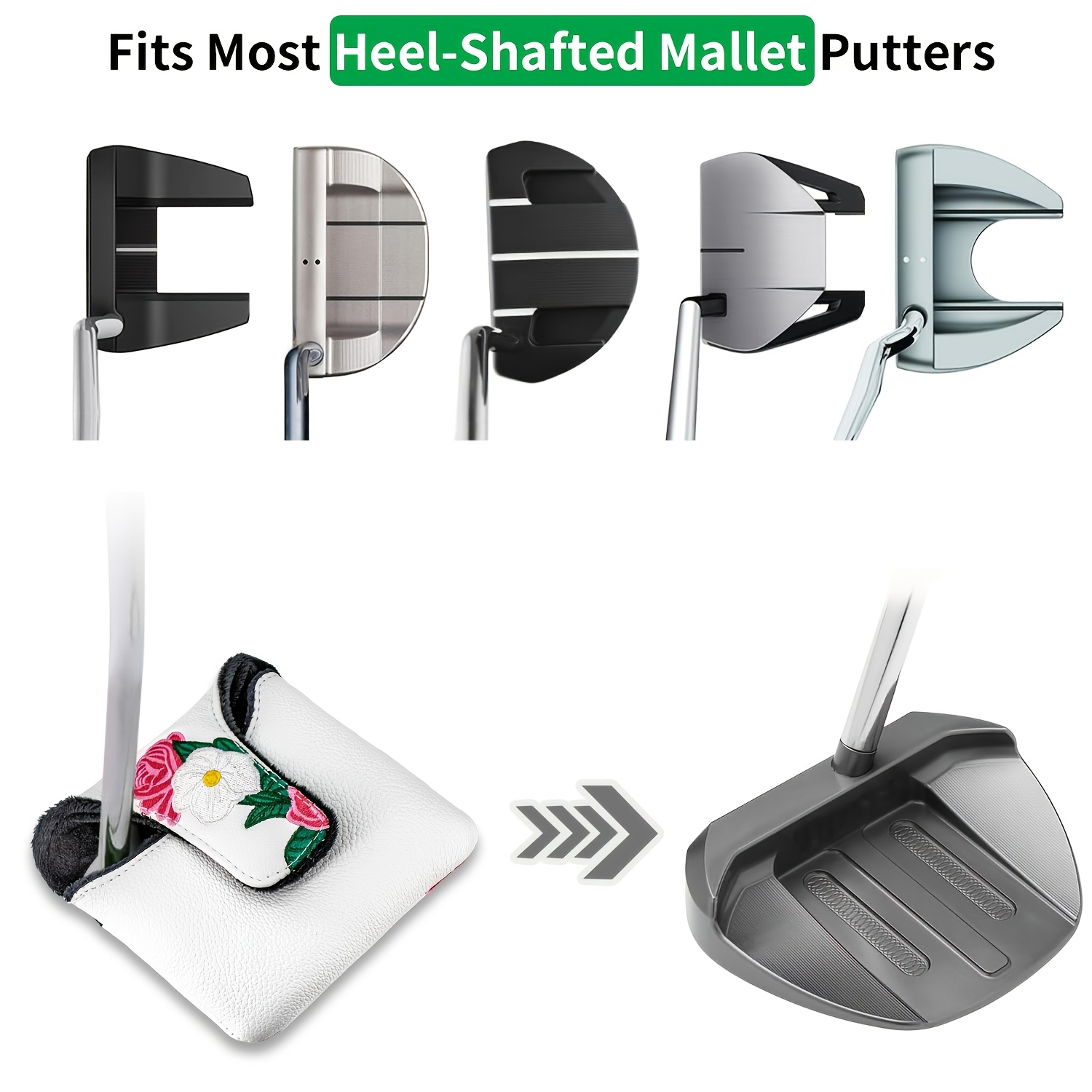 1 adet, şakayık çiçeği desenli - Golf Clubs incelemesi ve fiyatı