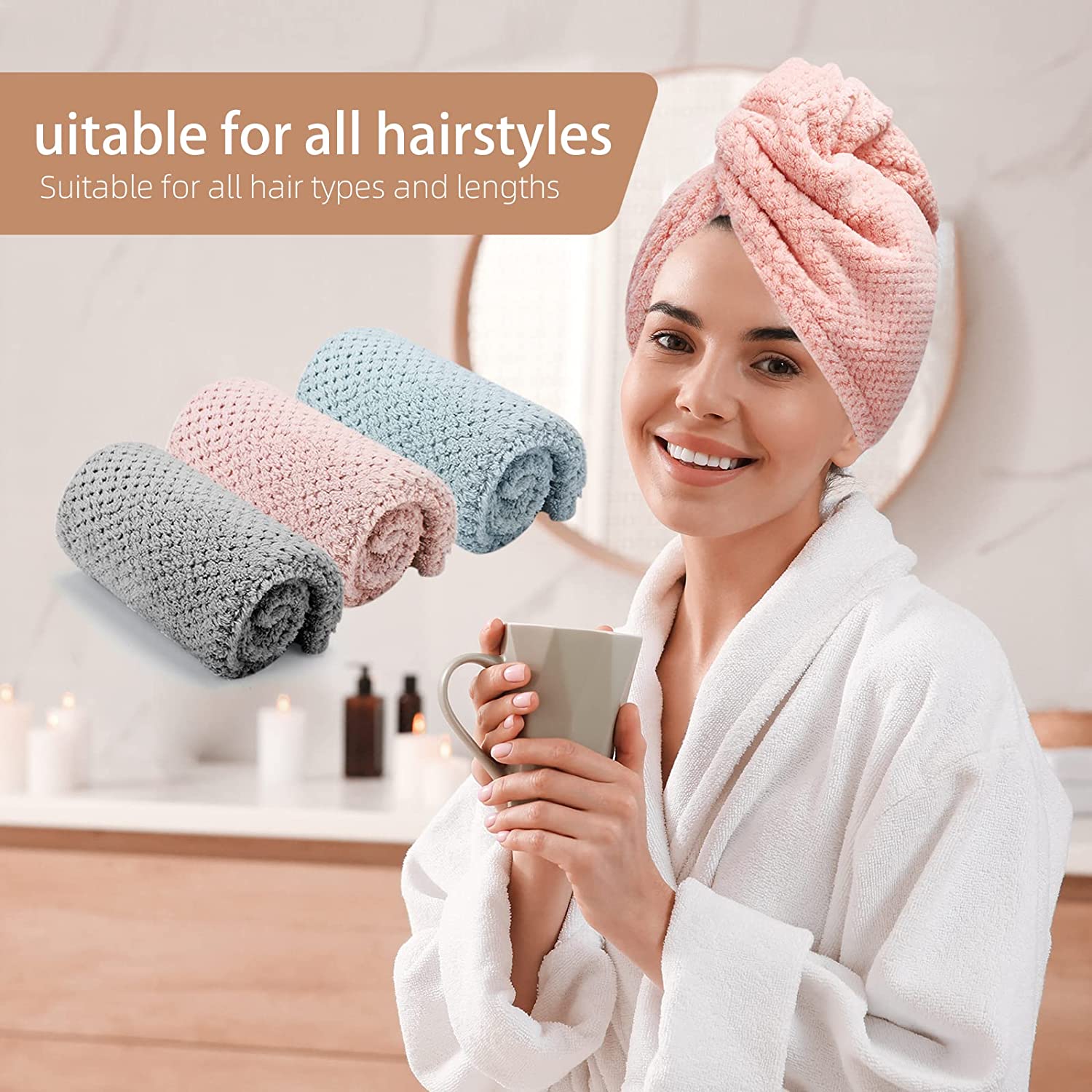 Kadınlar İçin Kuru Saç Havlusu - Golf Towel incelemesi ve fiyatı