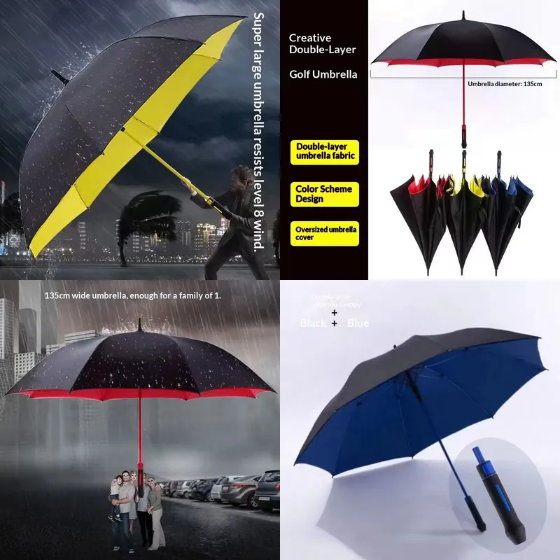 Büyük Rüzgar Geçirmez Golf Şem - Golf Umbrella Large incelemesi ve fiyatı
